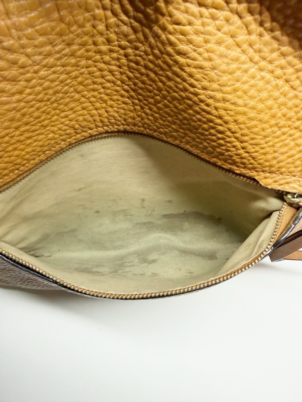 Coach Bleeker Sullivan Pebbled Leather Hobo Crossbody Purse - Picture 8 of 12